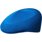 Kangol Tropic 504 Ventair Flat Cap with Pattern Around the Outer Edge, view 35