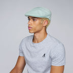Kangol Tropic 504 Ventair Flat Cap with Pattern Around the Outer Edge, view 38