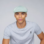 Kangol Tropic 504 Ventair Flat Cap with Pattern Around the Outer Edge, view 39