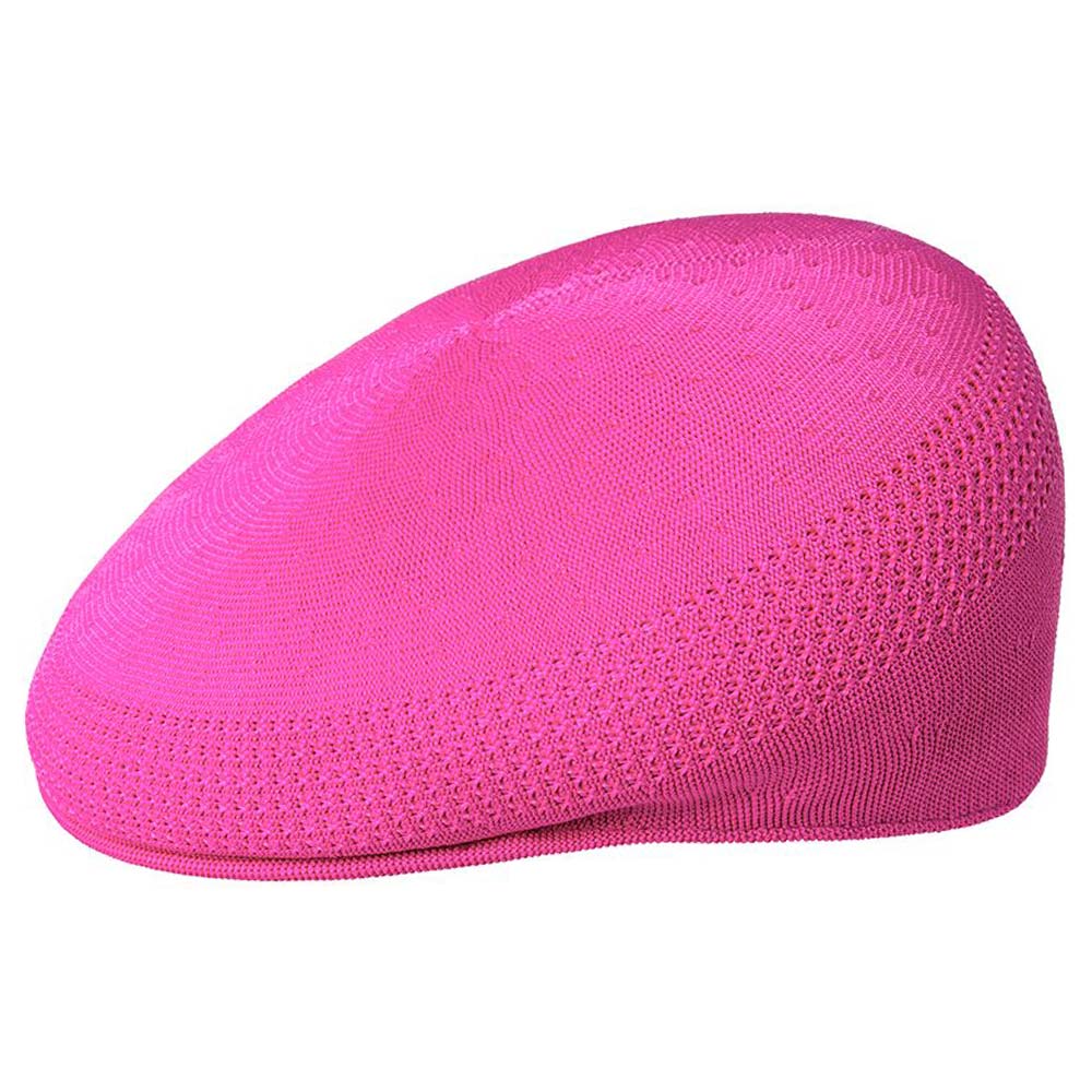 Kangol Tropic 504 Ventair Flat Cap with Pattern Around the Outer Edge, view 44
