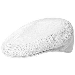 Kangol Tropic 504 Ventair Flat Cap with Pattern Around the Outer Edge, view 57