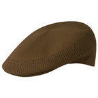 Kangol Tropic 504 Ventair Flat Cap with Pattern Around the Outer Edge, view 6