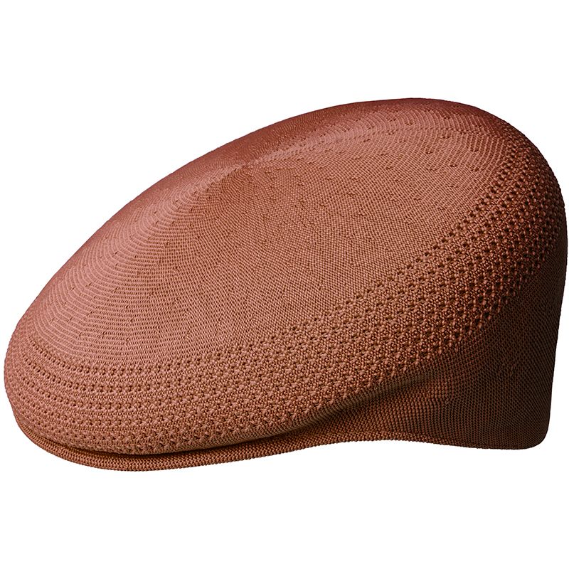 Kangol Tropic 504 Ventair Flat Cap with Pattern Around the Outer Edge, view 60