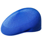 Kangol Tropic 504 Ventair Flat Cap with Pattern Around the Outer Edge, view 8