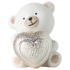 Kawaii Bear Figurine with Heart | Thrascher
