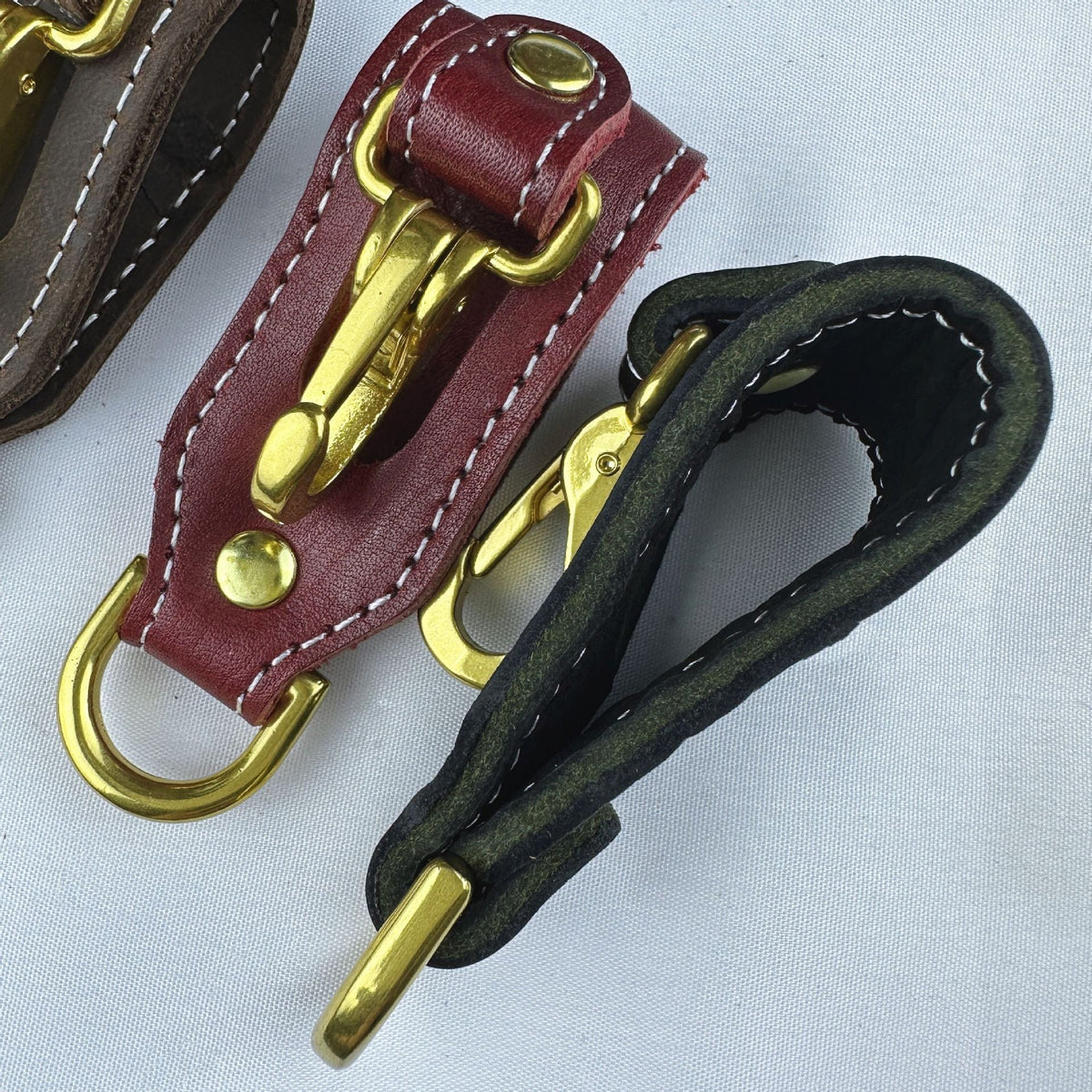 Keychain Clip Metal Leather | Thrascher