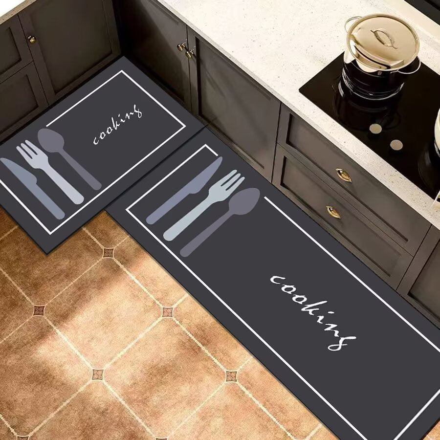 Kitchen Themed Anti-Fatigue Mat Set | Thrascher