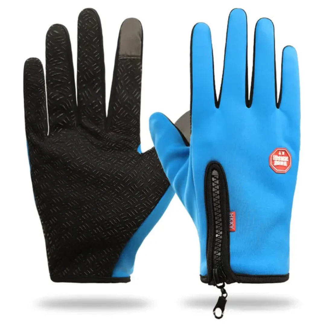 Thermal Water-Resistant Winter Gloves with Touchscreen Fingertips for Biking and Golf