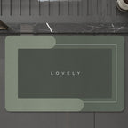 Large Rectangular Silicone Placemat with Raised Edge, Non-Slip, Heat-Resistant, view 2