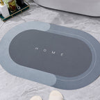 Large Rectangular Silicone Placemat with Raised Edge, Non-Slip, Heat-Resistant