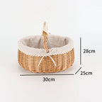 Laundry Basket Soft Textile Handwoven | Thrascher