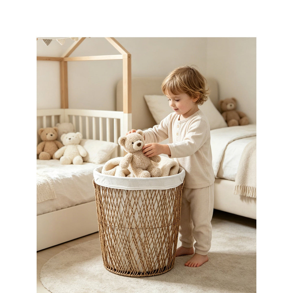 Laundry Basket Two Small Large Every | Thrascher