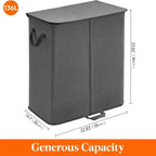 Laundry Container with Separating Compartments | Thrascher