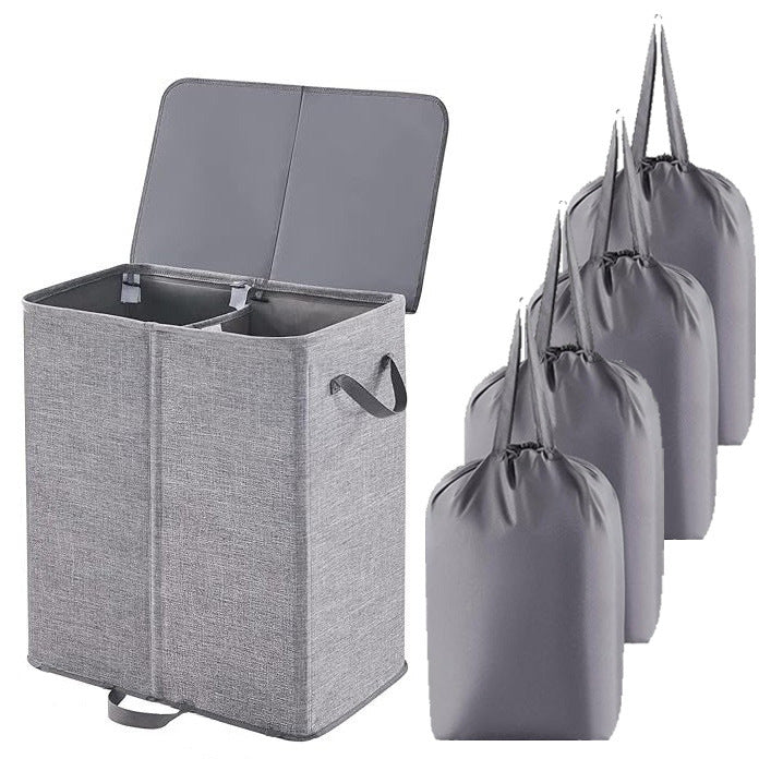 Laundry Container with Separating Compartments | Thrascher