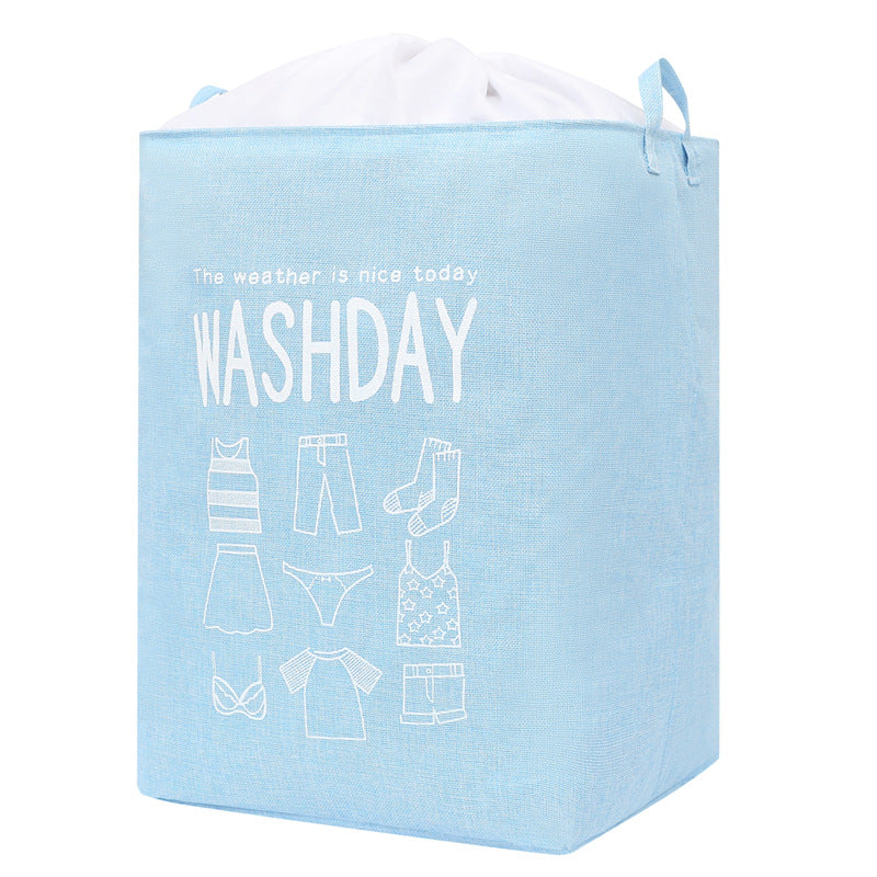 Laundry Storage Basket Soft Textile Foldable | Thrascher