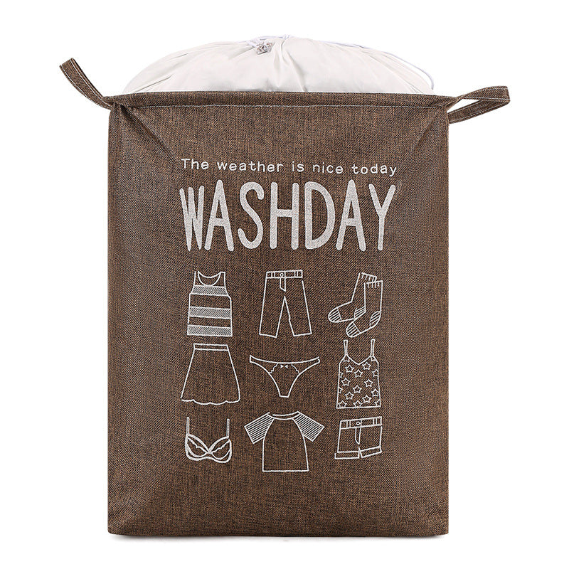 Laundry Storage Basket Soft Textile Foldable | Thrascher