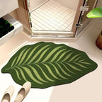 Leaf-Shaped Bath Mat | Thrascher