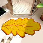 Leaf-Shaped Bath Mat | Thrascher