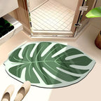 Leaf-Shaped Bath Mat | Thrascher