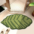 Leaf-Shaped Bath Mat | Thrascher