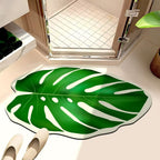 Leaf-Shaped Bath Mat | Thrascher