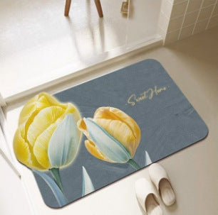 Leaf-Shaped Decorative Area Rug | Thrascher