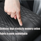 Leather Car Center Console Armrest Cushion with Memory Foam, 400 g, view 5