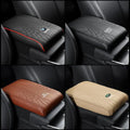 Leather Car Center Console Armrest Cushion with Memory Foam, 400 g, view 6