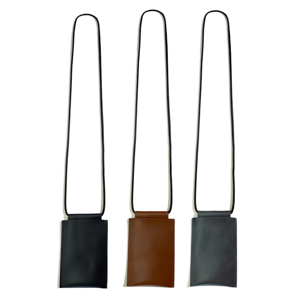 Leather Crossbody Card Holder with Long Adjustable Strap for Everyday Use, view 5