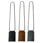 Leather Crossbody Card Holder with Long Adjustable Strap for Everyday Use, view 5