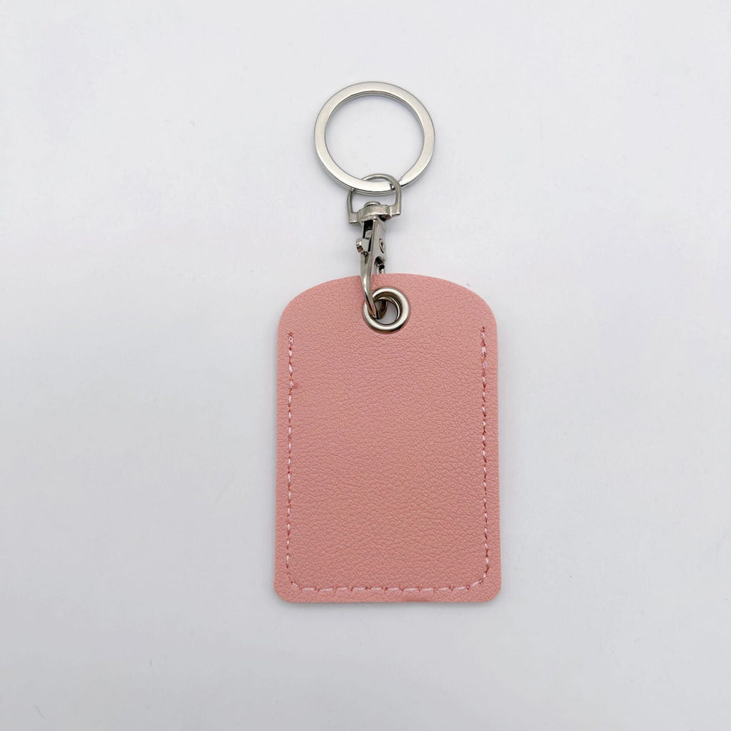 Leather Keychain Purple Pink | Thrascher