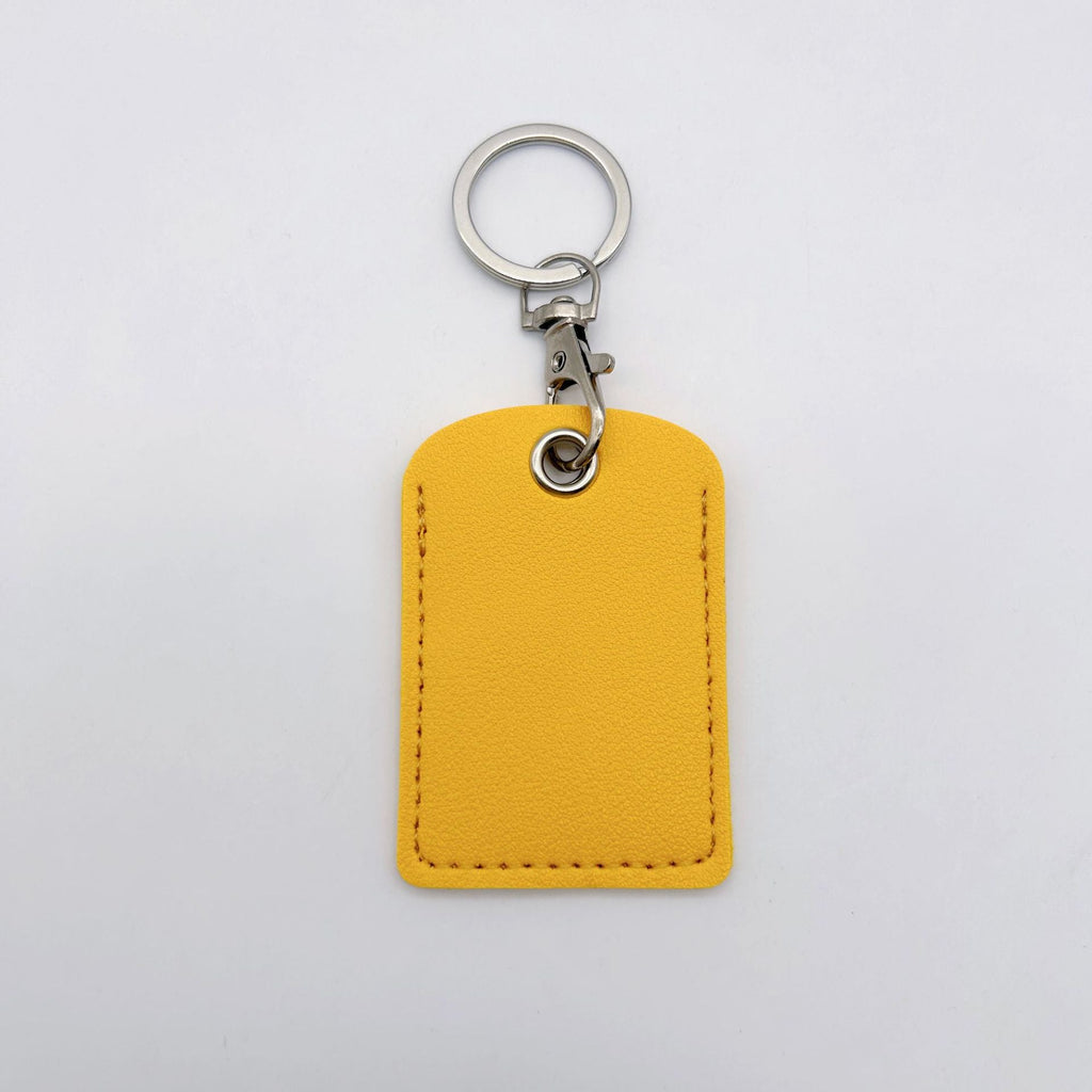 Leather Keychain Purple Pink | Thrascher
