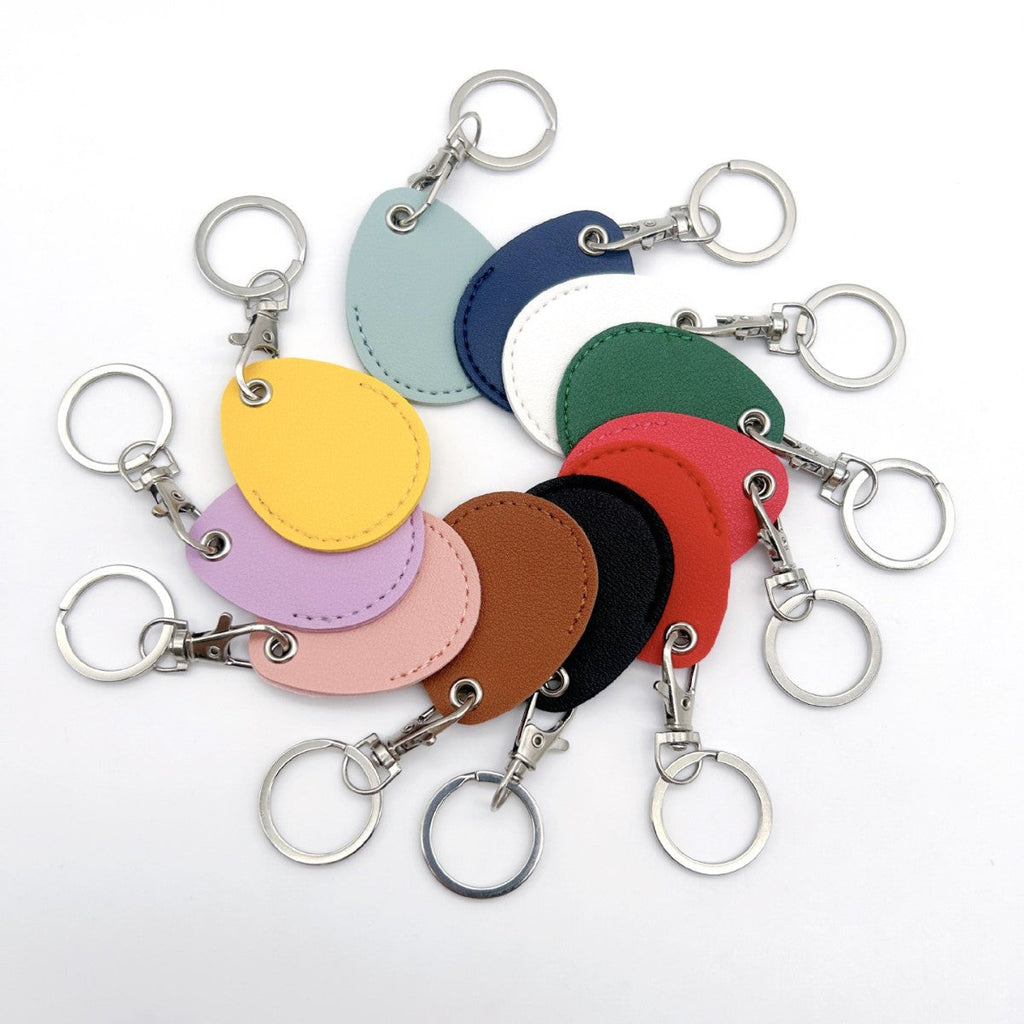 Leather Keychain Purple Pink | Thrascher
