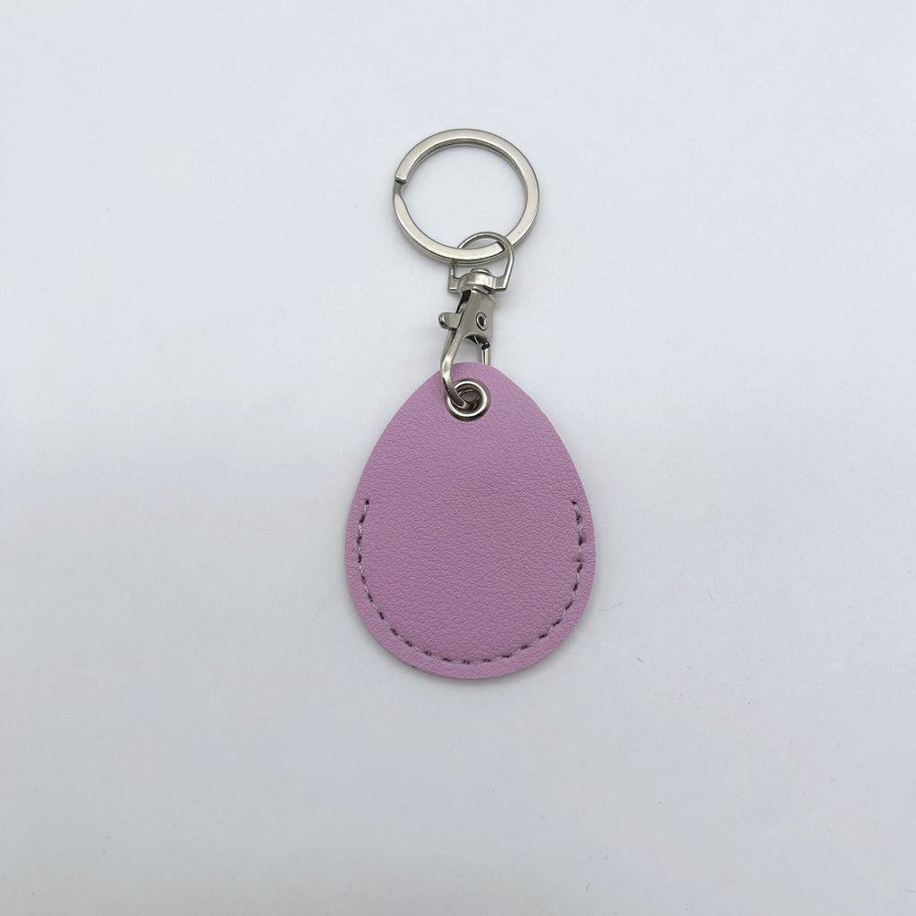 Leather Keychain Purple Pink | Thrascher