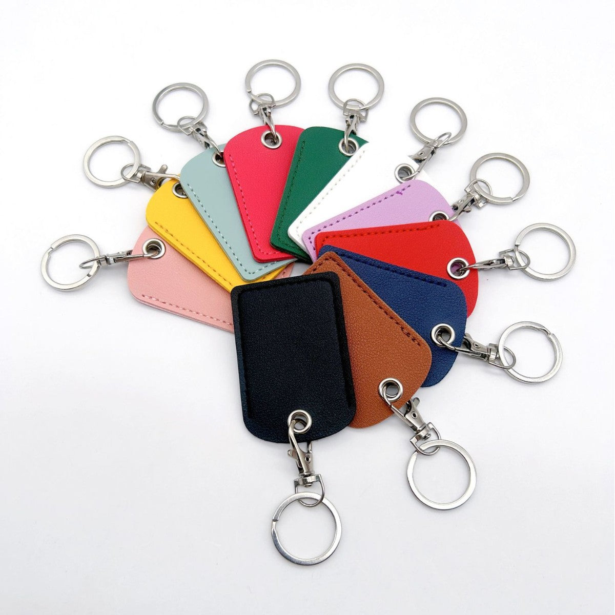 Leather Keychain Purple Pink | Thrascher