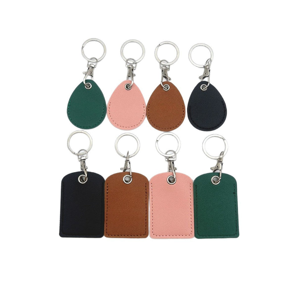 Leather Keychain Purple Pink | Thrascher