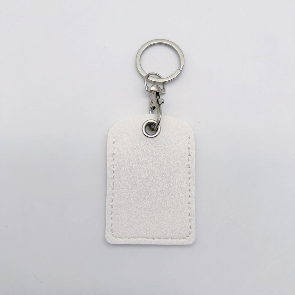 Leather Keychain Purple Pink | Thrascher