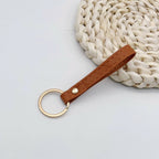 Leather Keychain Soft Textile Metal | Thrascher