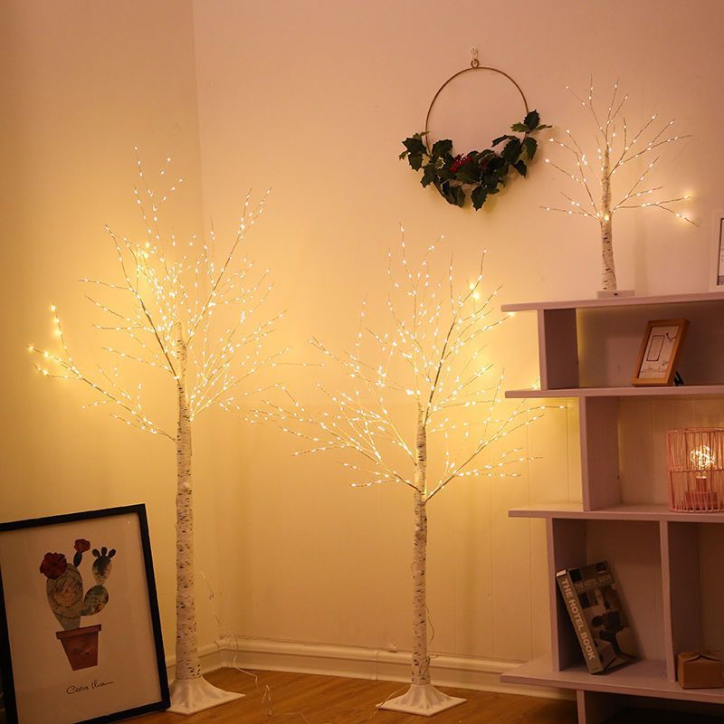 LED Birch Branch Floor Lamp | Thrascher