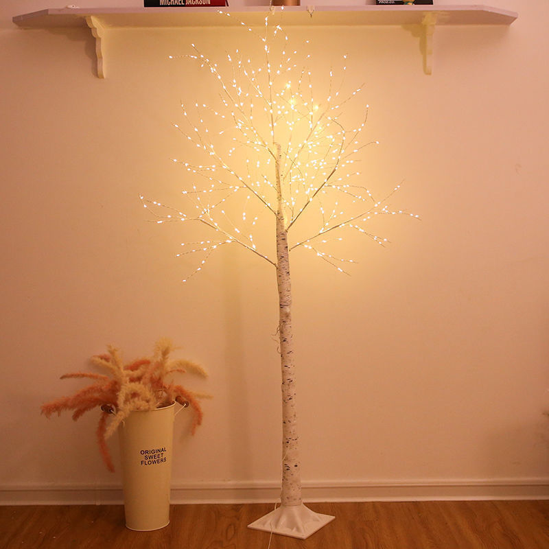 LED Birch Branch Floor Lamp | Thrascher