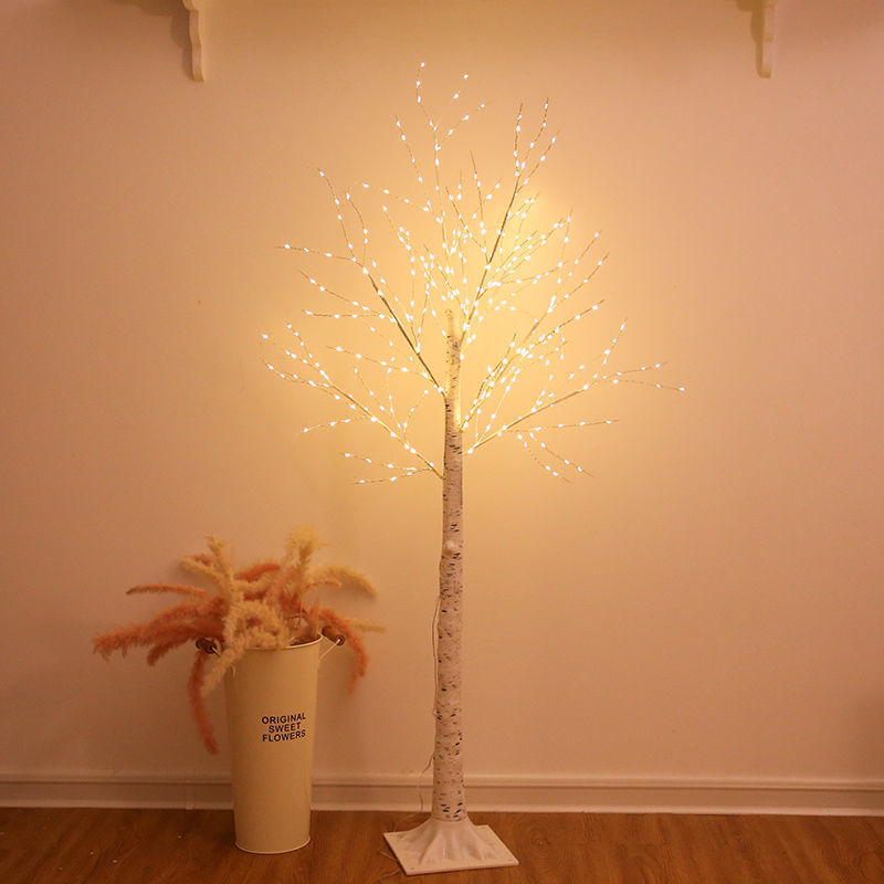LED Birch Branch Floor Lamp | Thrascher