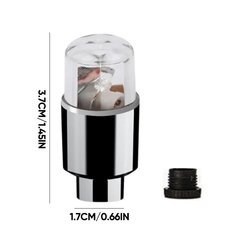 LED Tire Valve Caps for Cars, Motorcycles, and Bikes