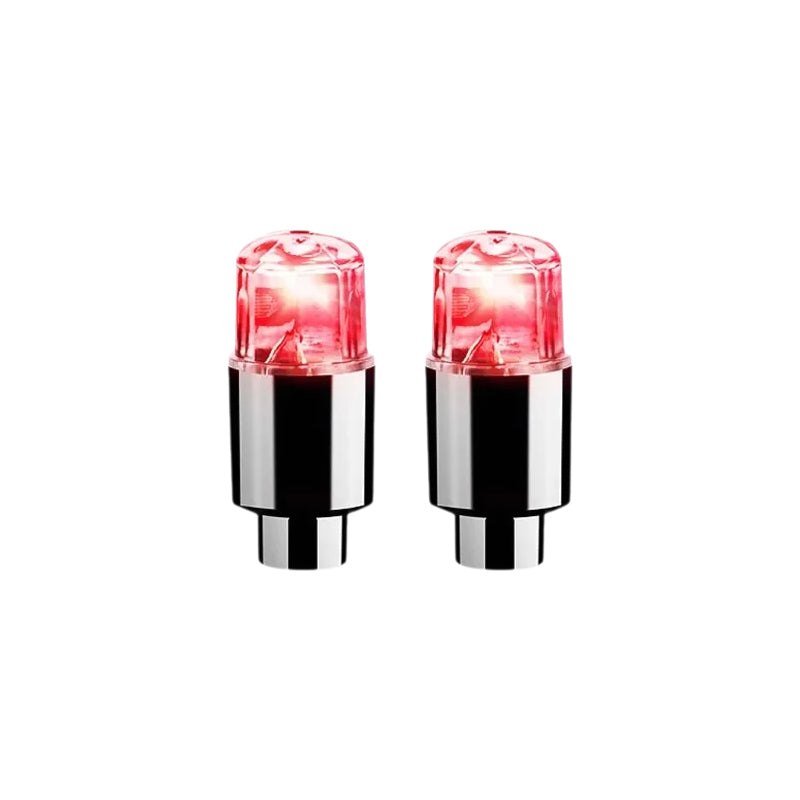LED Tire Valve Caps for Cars, Motorcycles, and Bikes