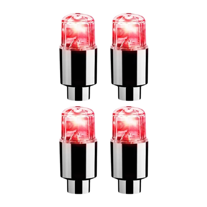 LED Tire Valve Caps for Cars, Motorcycles, and Bikes