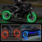 LED Tire Valve Caps for Cars, Motorcycles, and Bikes