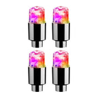 LED Tire Valve Caps for Cars, Motorcycles, and Bikes