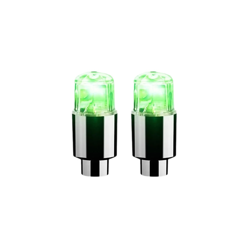 LED Tire Valve Caps for Cars, Motorcycles, and Bikes