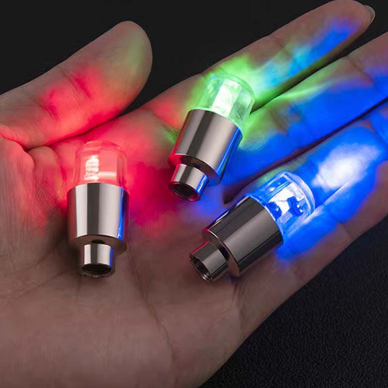 LED Tire Valve Caps for Cars, Motorcycles, and Bikes