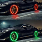 LED Tire Valve Caps for Cars, Motorcycles, and Bikes