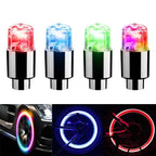 LED Tire Valve Caps for Cars, Motorcycles, and Bikes
